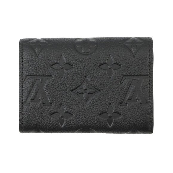 LOUIS VUITTON Rosalie Coin Purse Monogram Empreinte Leather Noir - Picture 3 of 11